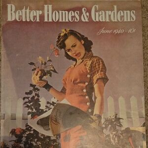 Vintage Better Homes & Gardens Magazine Cover